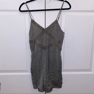 Aerie Lace Slip Romper